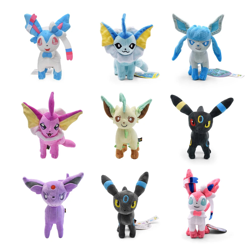 Peluche Évolitions de Évoli – Aquali, Givrali, Nymphali, Mentali et plus