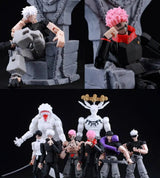 Figurines articulées Jujutsu Kaisen Titan13 (14 cm) – Gojo, Sukuna, Megumi et plus