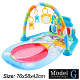 Support de Fitness pour bébé, jeu de musique, jouets d'activité de gymnastique, couverture rampante pour Piano pour nouveau-né, tapis de jeu à pédales, éducation précoce, cadeaux de 0 à 36 mois