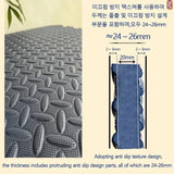 Tapis de jeu antidérapant pour bébé rampant, 8 pièces/2.5cm d'épaisseur, tapis de gymnastique insonorisé pour chambre d'enfant et tapis de Puzzle écologique