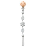 Attache Tétine Silicone - Fleur