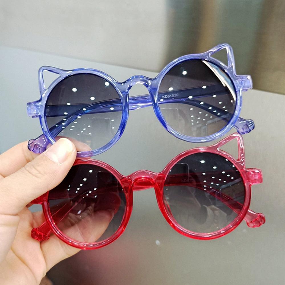 Kids' sunglasses with cat ears