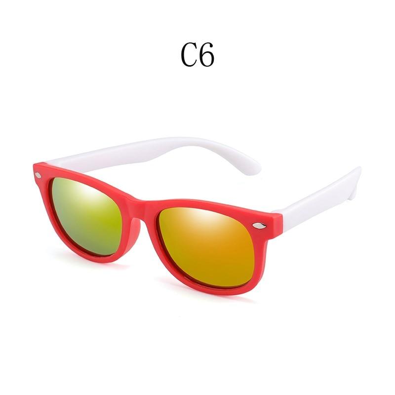 Lunettes de soleil bicolore polarisées pour enfants