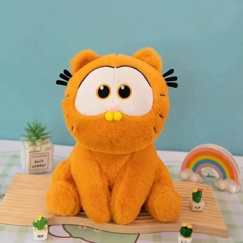 Peluche Garfield 25 cm – chat kawaii, décoration cadeau