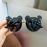 Lunettes de soleil pour enfants en forme d'ours