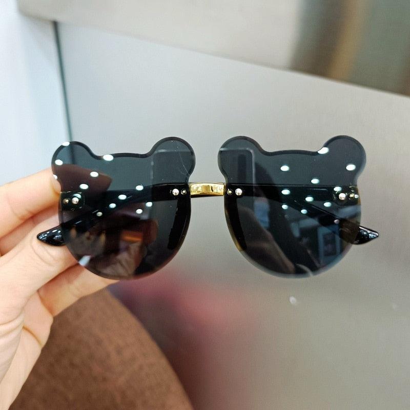 Lunettes de soleil pour enfants en forme d'ours