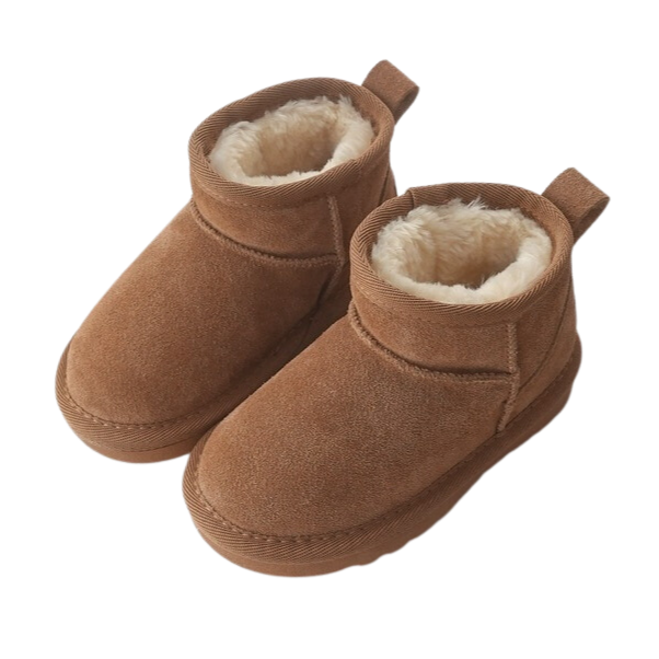 Bottes en Daim Fourrées pour Bébé / Enfant