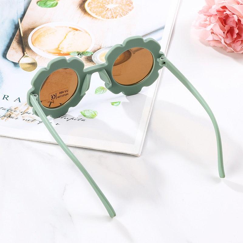 Lunettes de soleil en forme de fleur pour enfants