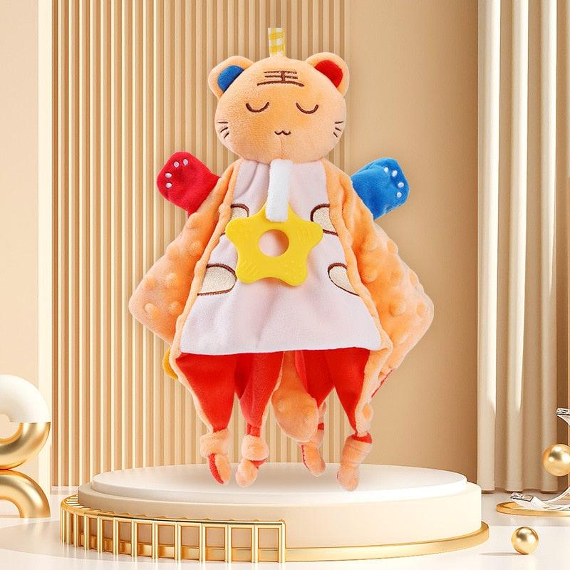 Doudou per neonato con animaletti di peluche