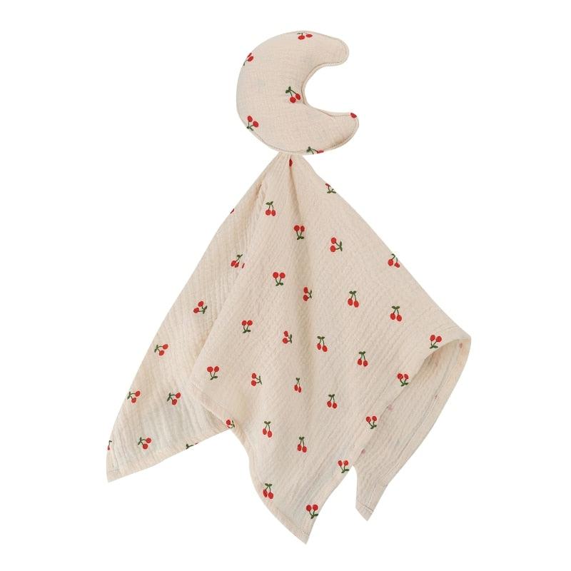 Doudou per bebè a forma di luna e stella