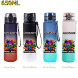 Gourde de sport Minecraft 650 ml – anti-fuite