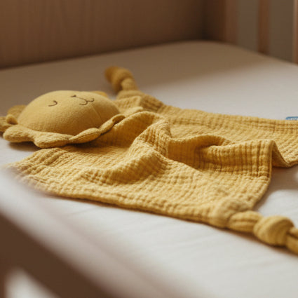 Doudou d'apaisement à motifs d'animaux