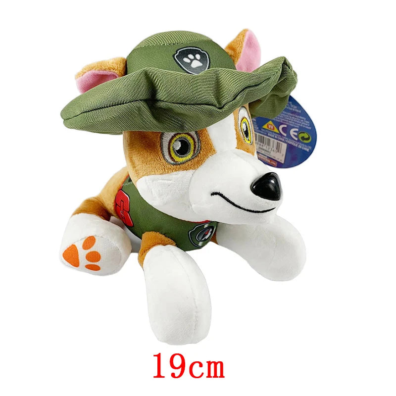 Peluche Pat'Patrouille 19 cm – Chase, Marcus, Stella, Everest et plus