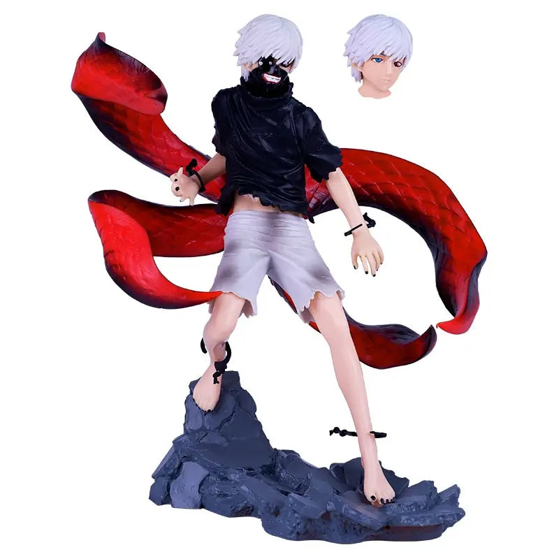 Figurine Tokyo Ghoul Ken Kaneki 22 cm – masque amovible, à collectionner