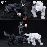 Figurines articulées Jujutsu Kaisen Titan13 (14 cm) – Gojo, Sukuna, Megumi et plus