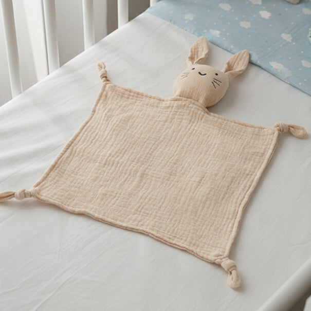 Doudou d'apaisement à motifs d'animaux