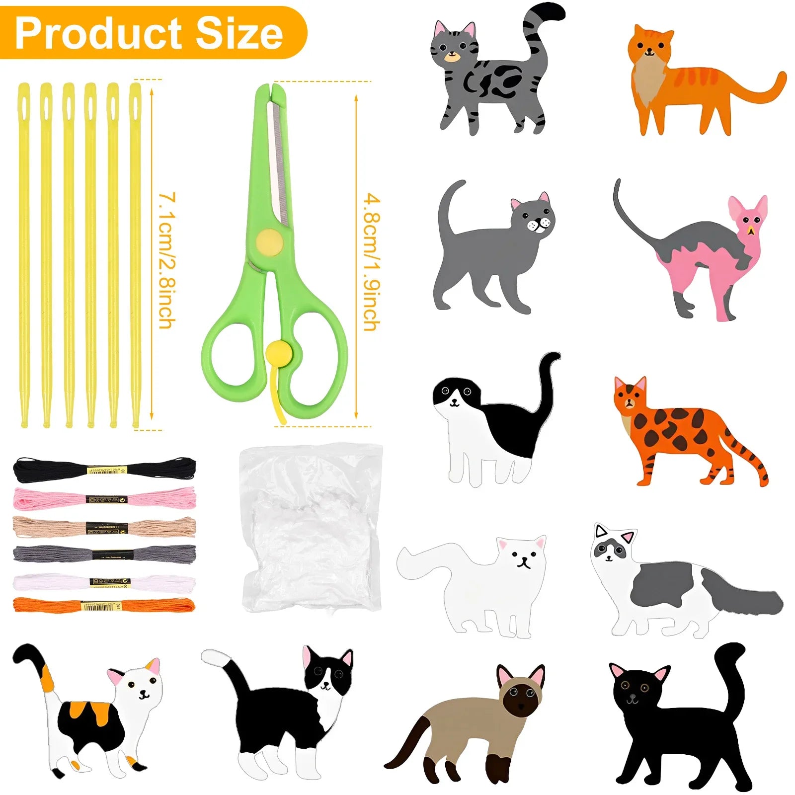 Kit de couture enfant éducatif Animaux - Magicouture™