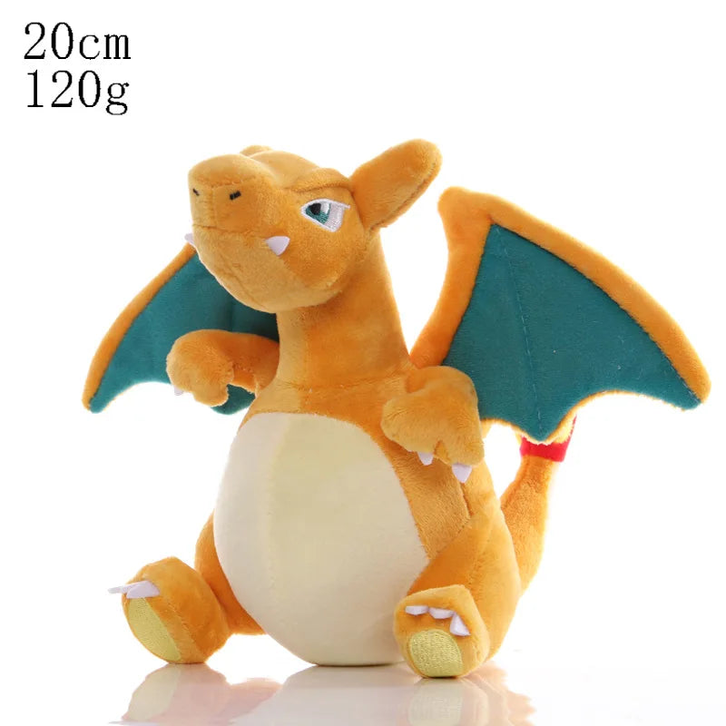 Peluche Pokémon 20 cm – Pikachu, Dracaufeu, Ectoplasma et plus