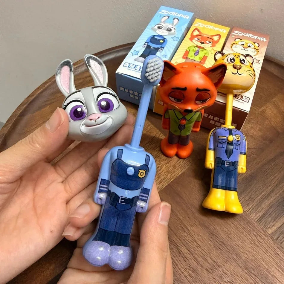 Brosse à dents Minecraft transformable – poils doux