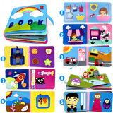Libro in Tessuto 3D Montessori