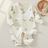 Body bébé en coton – couleur unie, manches longues