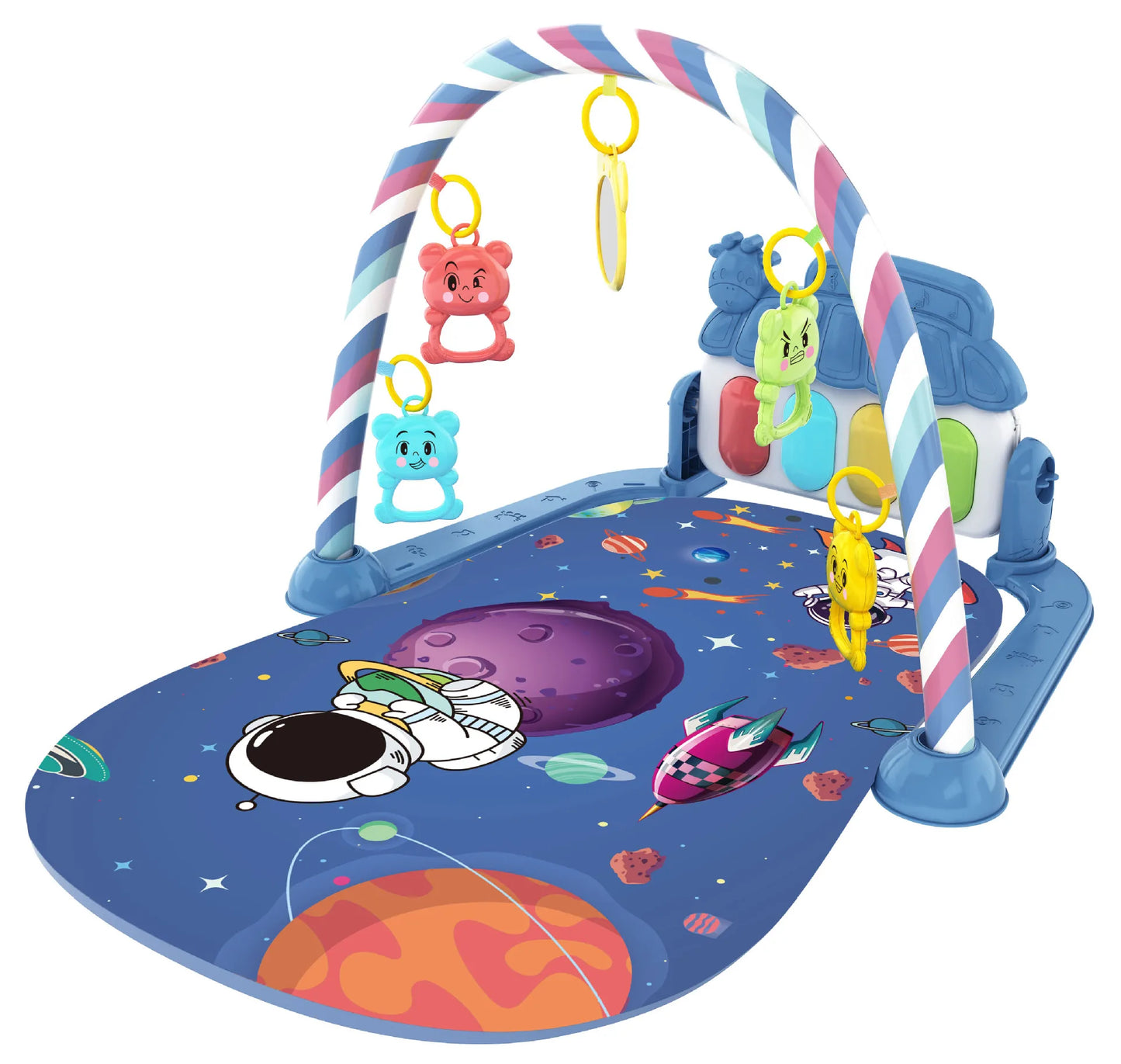 Tapis de jeu Musical pour bébé, support de gymnastique, tapis de jeu pour enfant, Puzzle, clavier de Piano, tapis de jeu pour bébé, tapis de jeu pour ramper, jouet pour bébé, cadeau