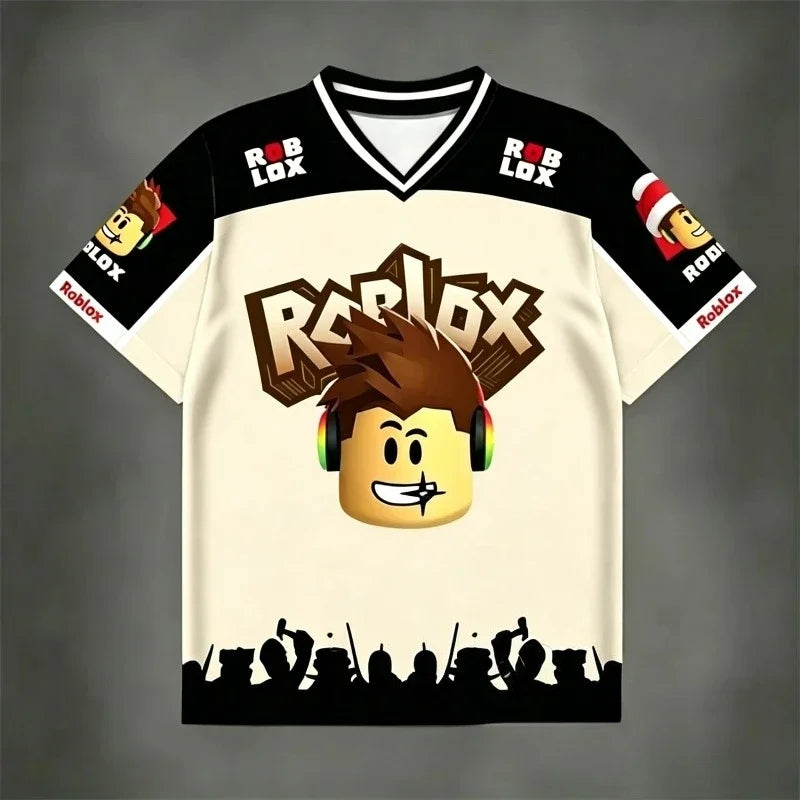 T-shirt en coton à motif graphique pour enfant