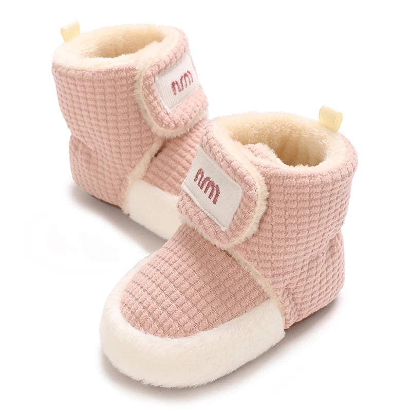 Bottes d'hiver antidérapantes pour bébé garçon et fille