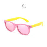 Lunettes de soleil bicolore polarisées pour enfants