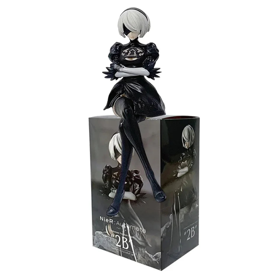 Figurine Nier: Automata 2B (YoRHa No.2 Type B) 15 cm – à collectionner