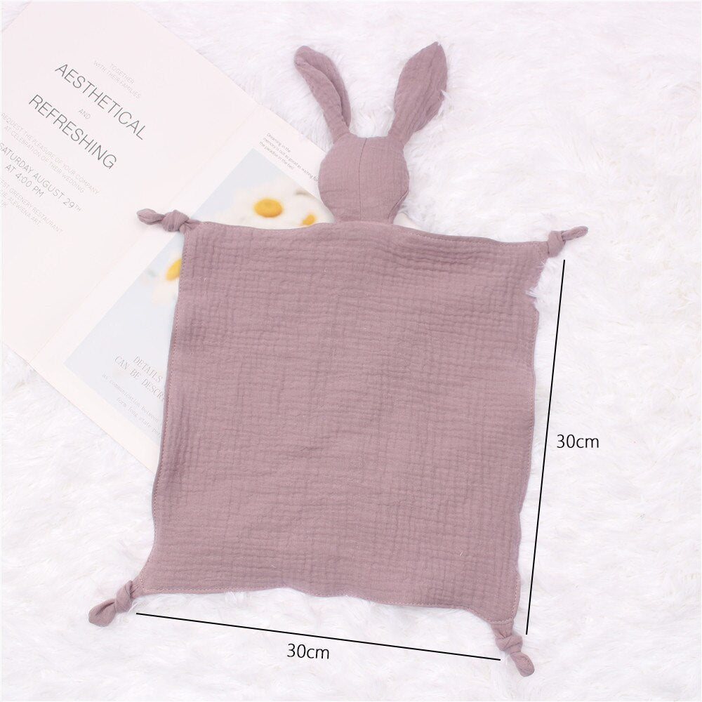 Doudou d'apaisement à motifs d'animaux