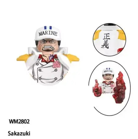 Mini-figurines One Piece à collectionner (4,5 cm) – nombreux personnages au choix