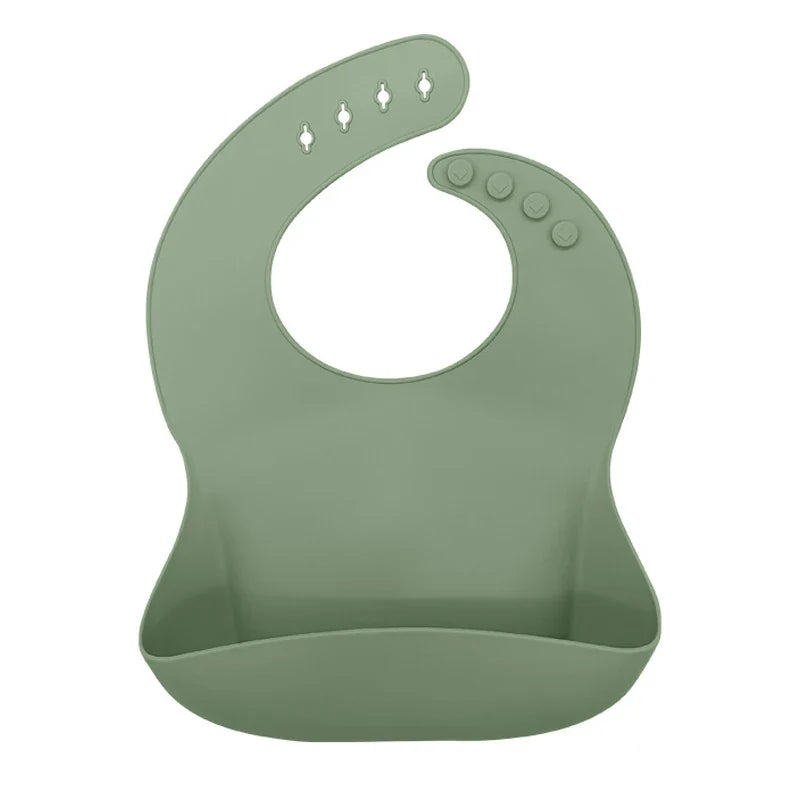 Bavoir en Silicone imperméable pour Bébé