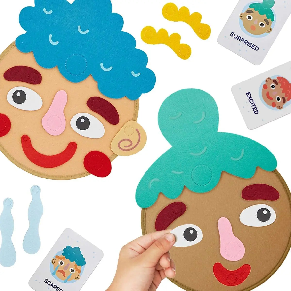Jouet Montessori d'apprentissage des émotions – éveil social