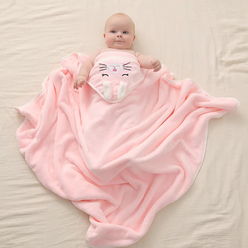 Cape de Bain Bébé Polaire