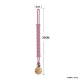Attache Tétine Silicone - Torsade