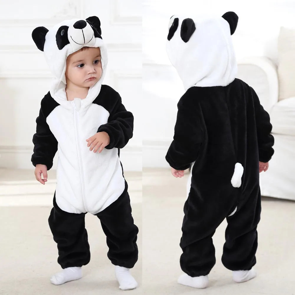 Pyjama de dessin animé dinosaure pour bébé, grenouillères pour tout-petits, olympiques de batterie de nuit, vêtements de nuit, vêtements de nuit, garçons, filles, 0 à 4 ans, hiver