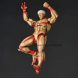 Figurine articulée L'Attaque des Titans Revoltech – Titan Blindé & Titan Originel (16-17 cm)