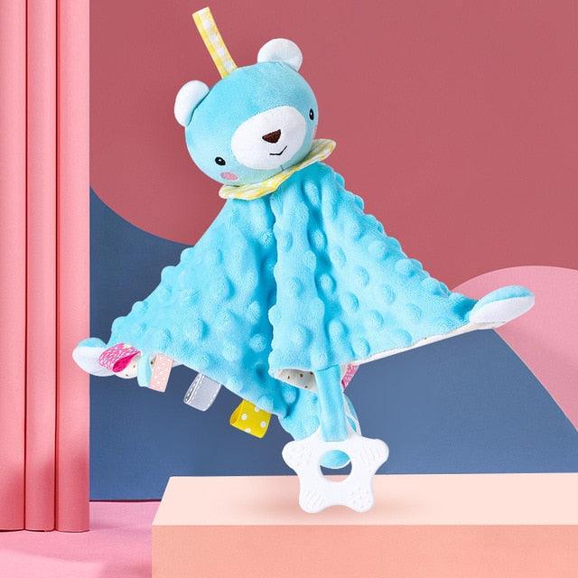 Doudou per neonato con animaletti di peluche