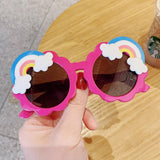 Lunettes de soleil pour enfants couleur arc-en-ciel