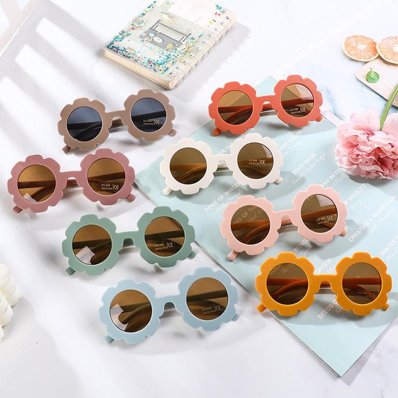 Lunettes de soleil en forme de fleur pour enfants
