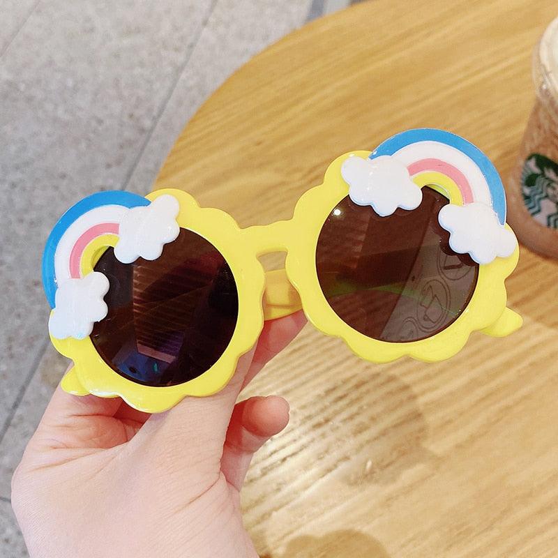 Lunettes de soleil pour enfants couleur arc-en-ciel