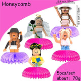 Décoration d'anniversaire Roblox – assiettes et set de fête