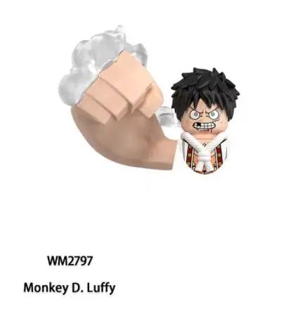Mini-figurines One Piece à collectionner (4,5 cm) – nombreux personnages au choix