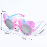 Lunettes de soleil pour enfants couleur arc-en-ciel