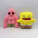 Peluche Bob l'éponge et Patrick 22 cm – petits monstres rigolos