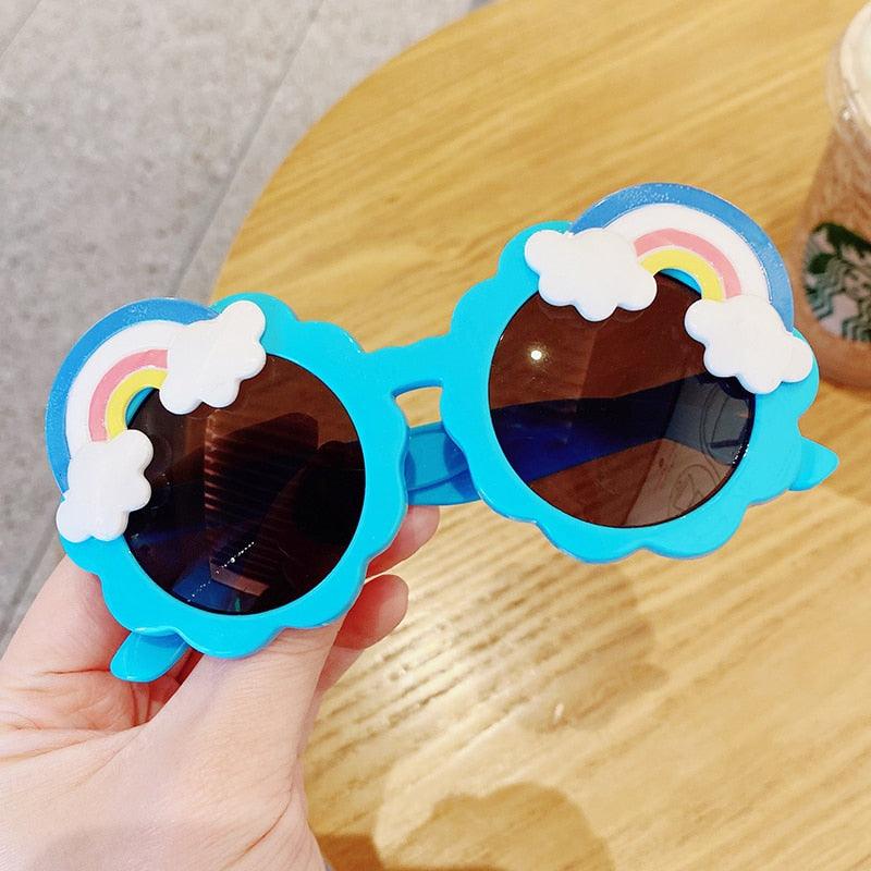 Lunettes de soleil pour enfants couleur arc-en-ciel