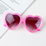 Lunettes de soleil en coeur pour enfant