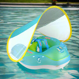 Bozza gonfiabile per neonati con ombrellone anti-UV | Sunsplash
