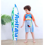 Baby Anti-UV Swimsuit for Boys and Girls with Animal Print
